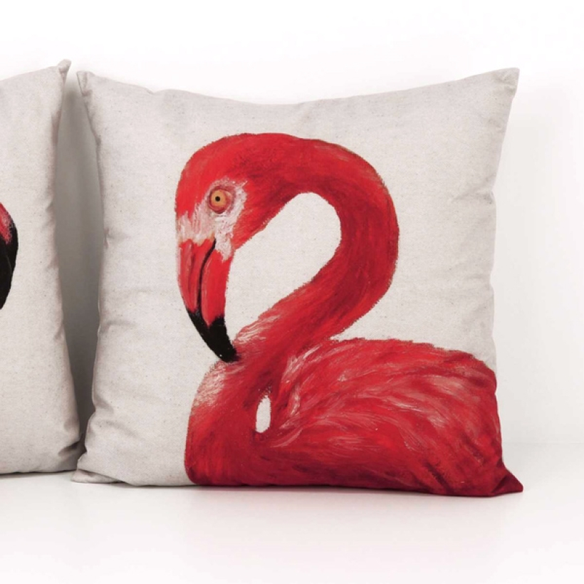 p 1 7 8 178 Cojin animal flamenco dcha