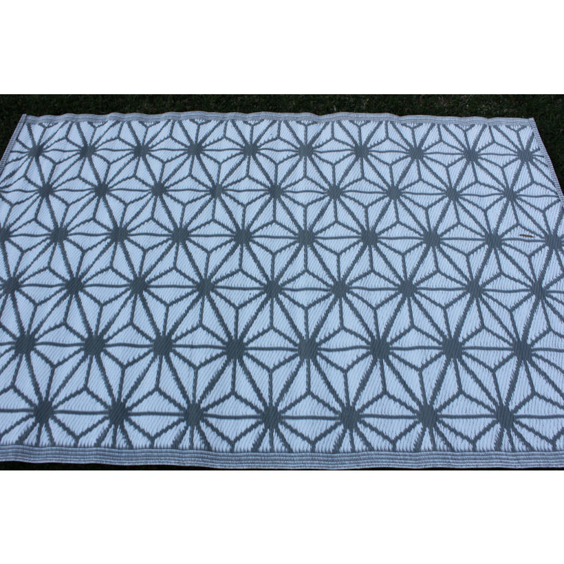 p 1 9 4 6 1946 Alfombra Reversible GrisBlanca