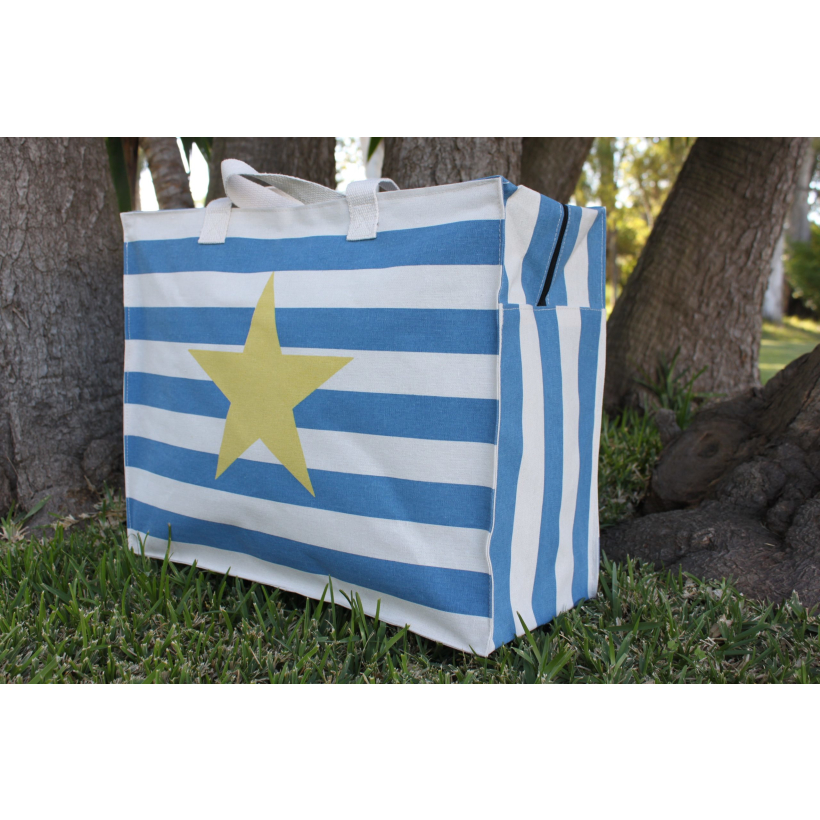 p 2 0 0 3 2003 Bolsa Rayas Azules