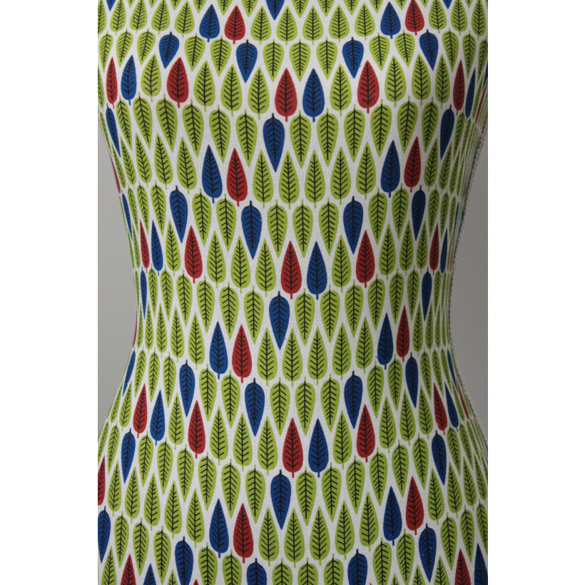 Maniquí Tela Hojas Colores
