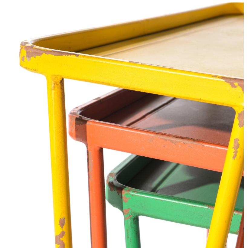 Mesa Metálica Verde