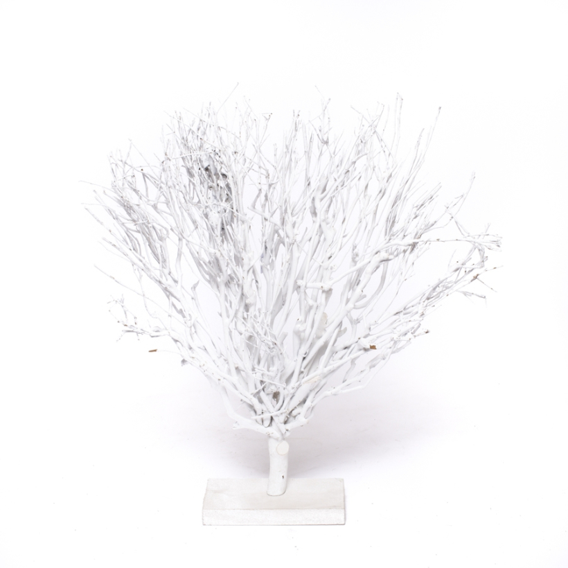 Figura árbol blanco