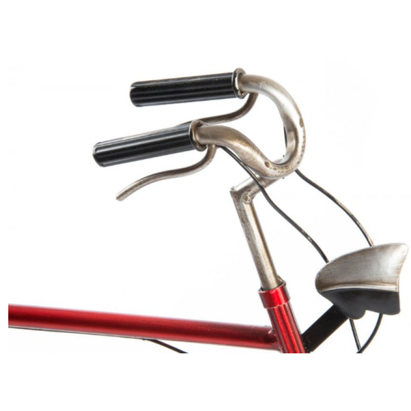 Bicicleta de pared metal