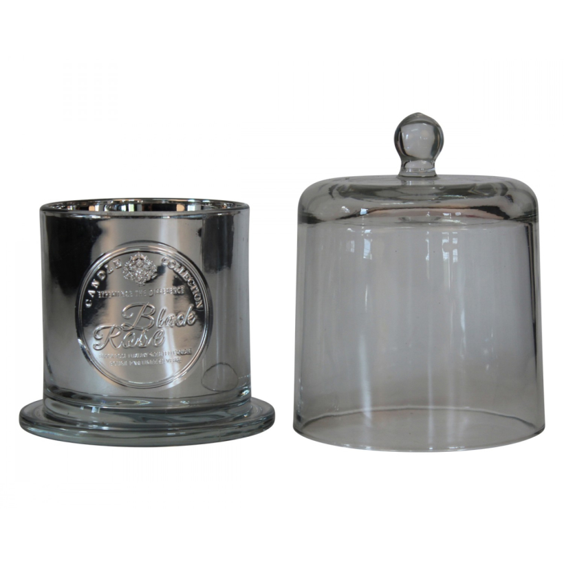 Vela con campana de cristal