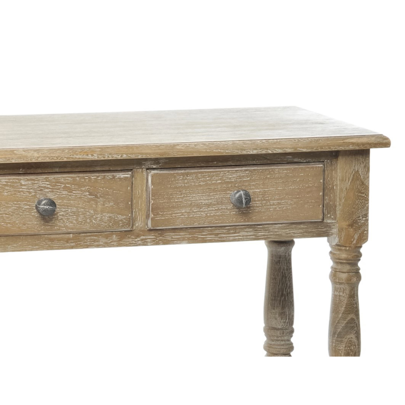Consola madera con cajones