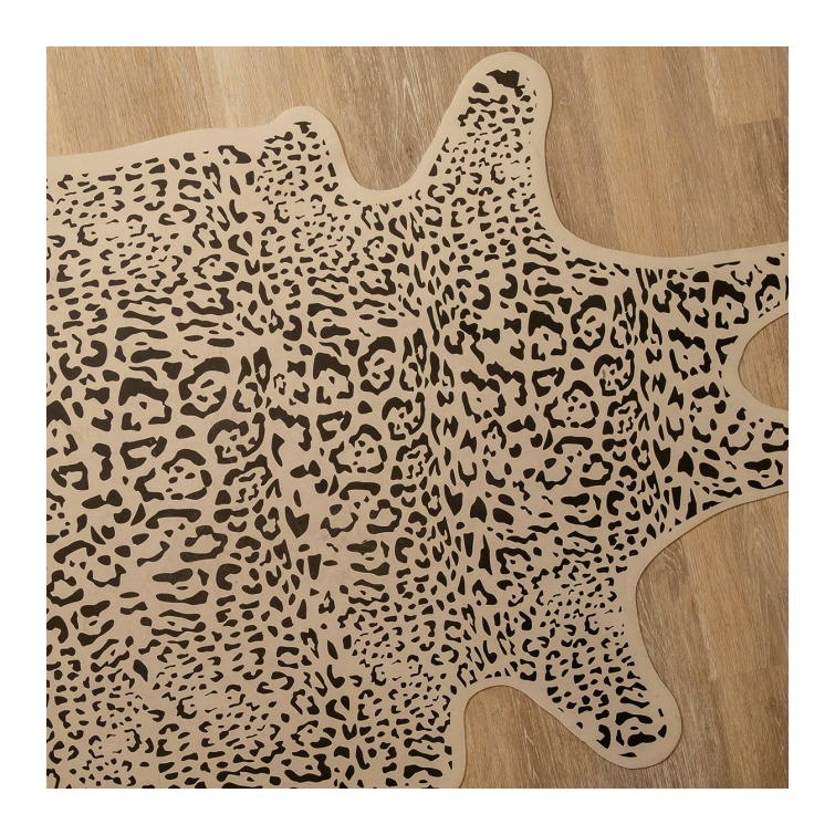 Juego de 13 alfombras para peldaños de escalera con estampado de animales,  puntos abstractos, textura sin costuras, leopardo, guepardo, animal