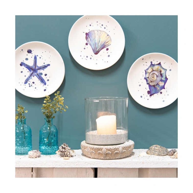 Plato decorativo estrella de mar 3
