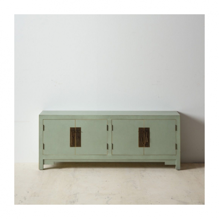 Mueble buffet verde mint 1