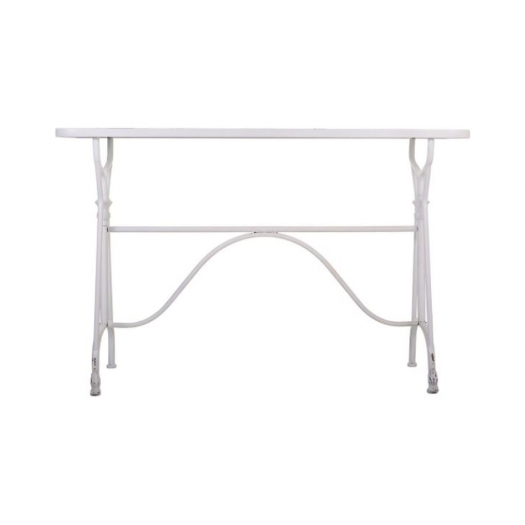 Consola metal blanca 2