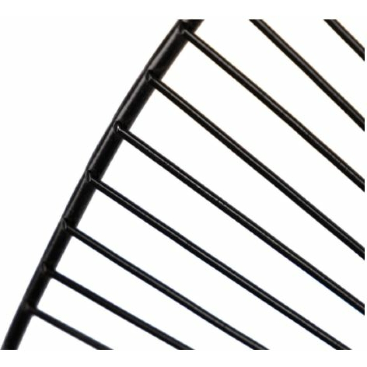 Espejo metal negro grande 3