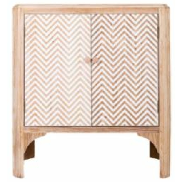 Mueble recibidor madera pequeno 1