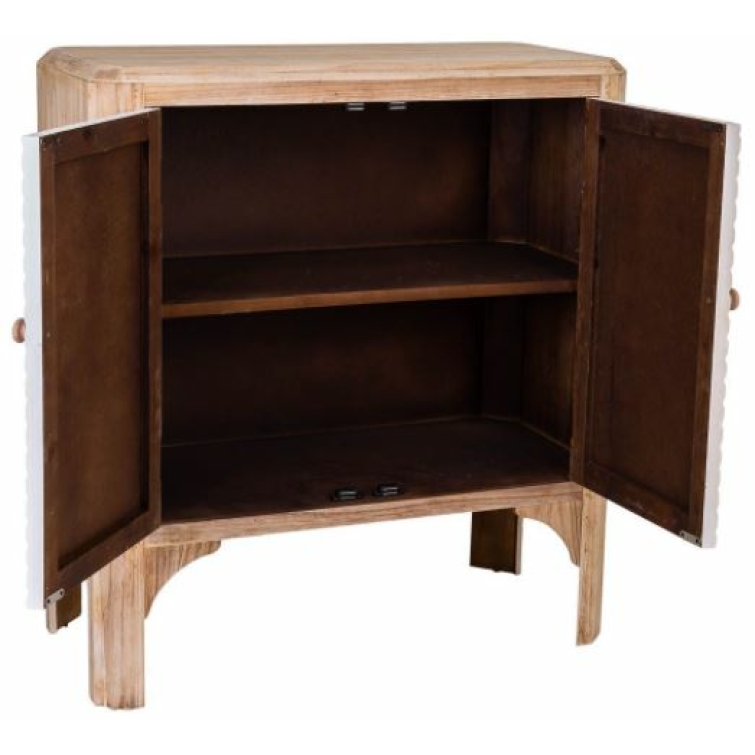 Mueble recibidor madera pequeno 3