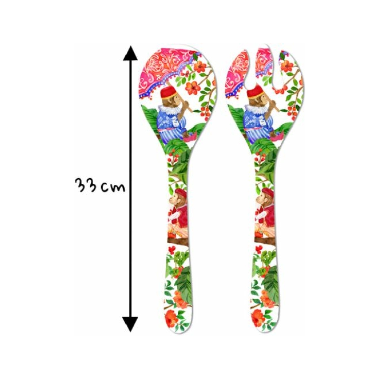 Cubiertos ensalada melamina 5