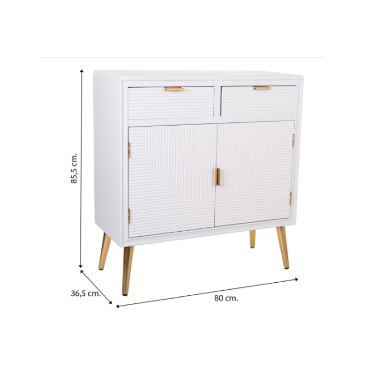 recibidor madera blanca 9