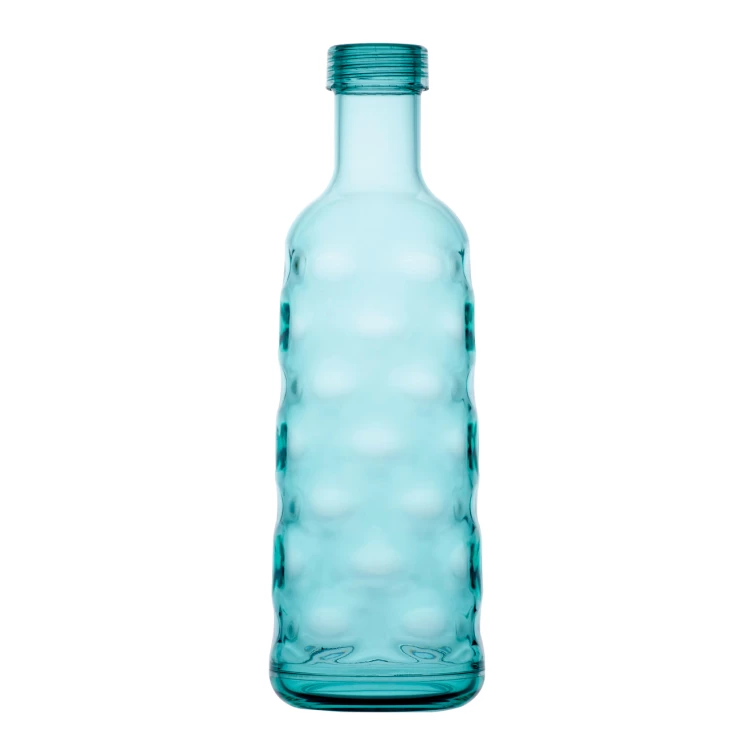 Botella agua azul melamina