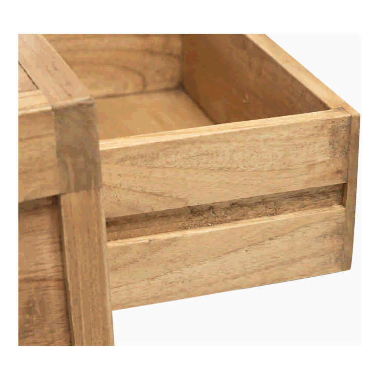 Consola madera con cajones 3
