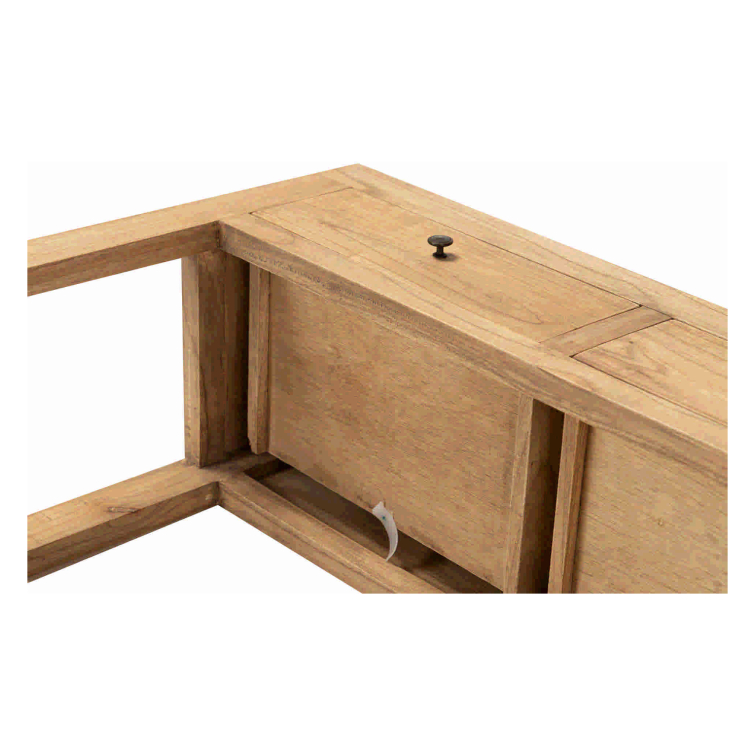 Consola madera con cajones 6