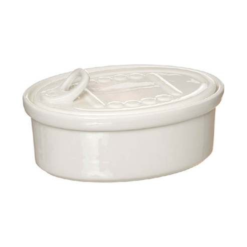 Caja de conservas con tapa de porcelana 2