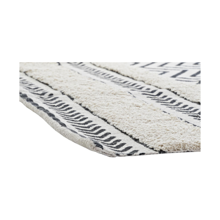 Alfombra Sig Sag b&n