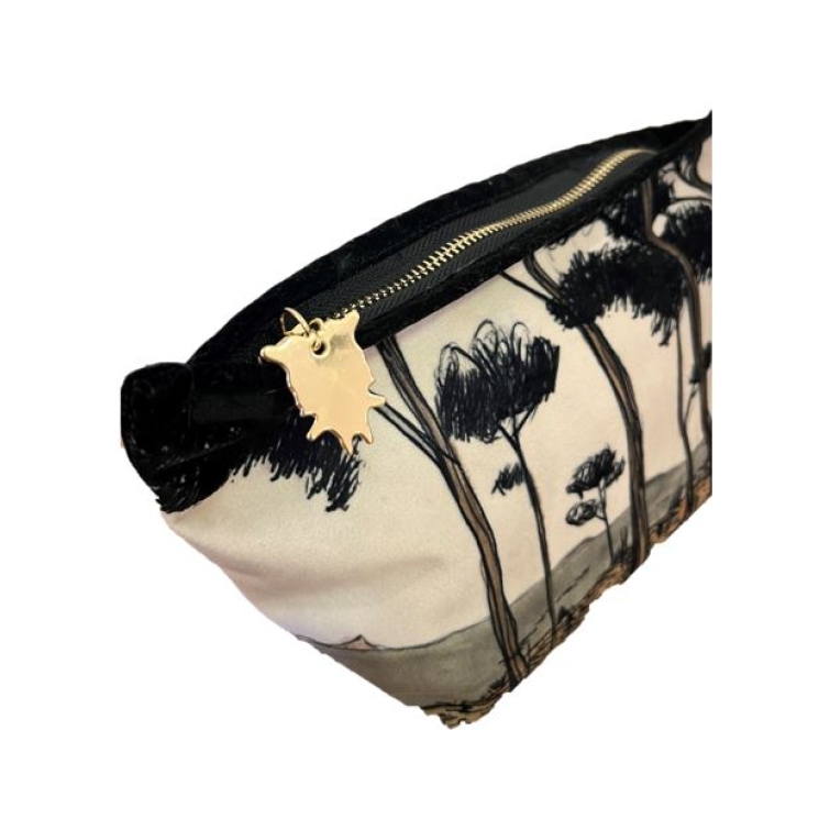 Neceser velvet negro 2
