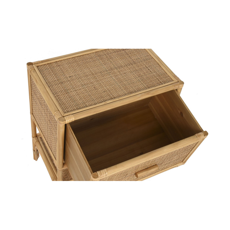 mesita de noche ratan 2