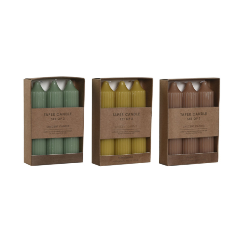 set 3 velas