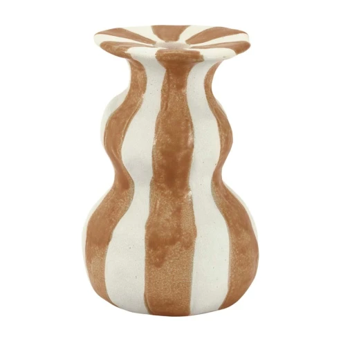 candelabro rayas mostaza 4