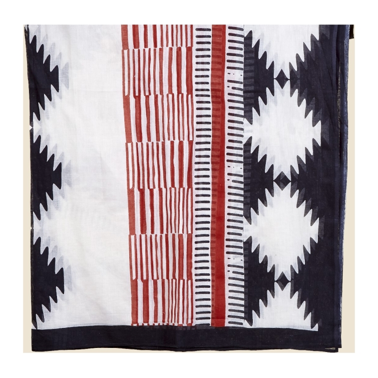 foulard etnico mostaza terracota 4