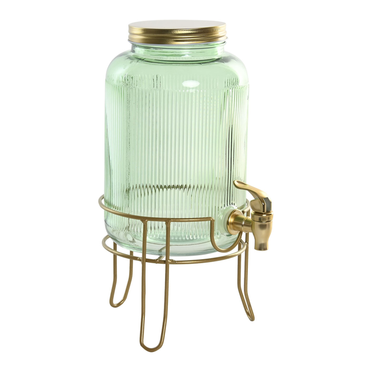 Dispensador bebidas cristal ø16x24 cm
