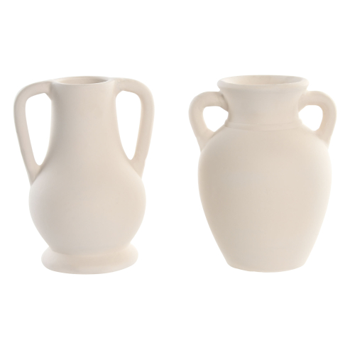 Jarron blanco terracota 4
