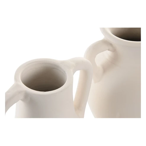 Jarron blanco terracota 5