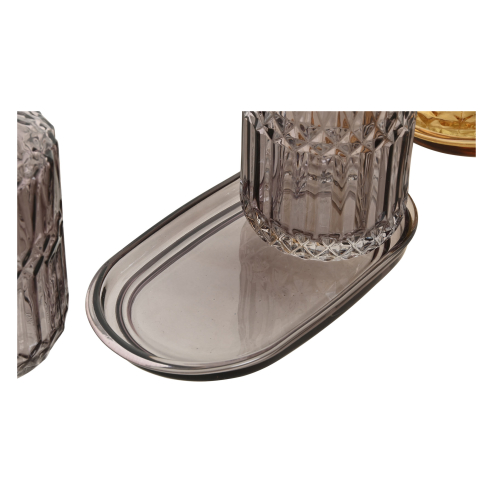 Set 3 baño cristal 18x10 cm 1