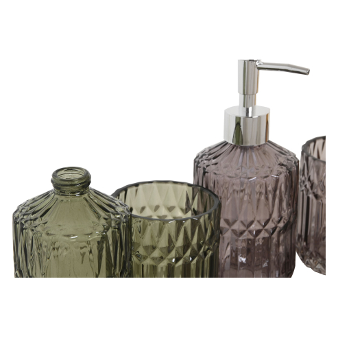 Set 3 baño cristal 18x10 cm 4