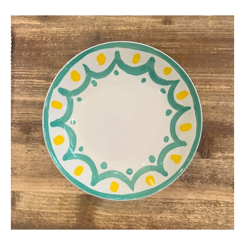 Vajilla colores etnico 12