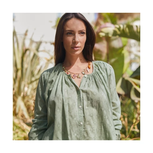 camisa manga larga verde 2