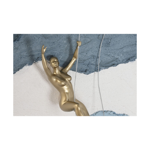 Cuadro con escultura figura 4