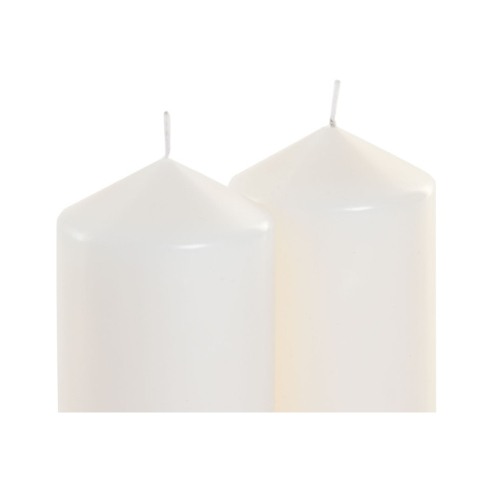 Vela blanca cilindro 3