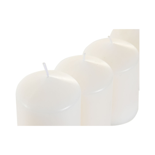 Velas blanca set 4 5