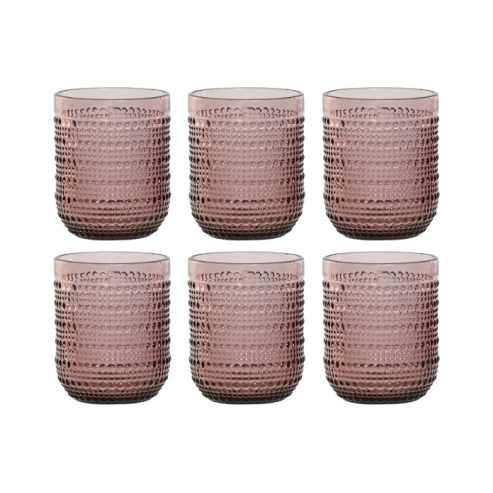 Vaso cristal rosa