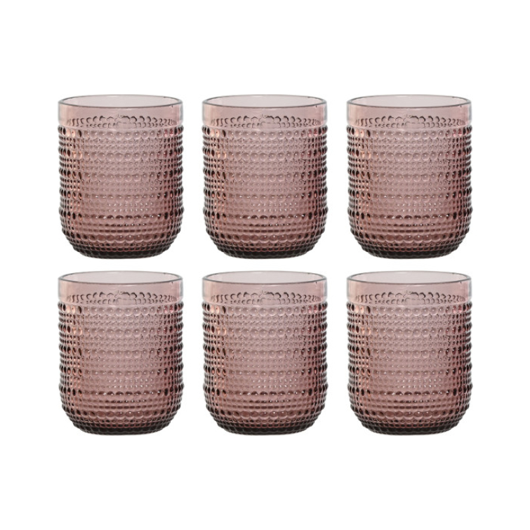 Vaso cristal rosa