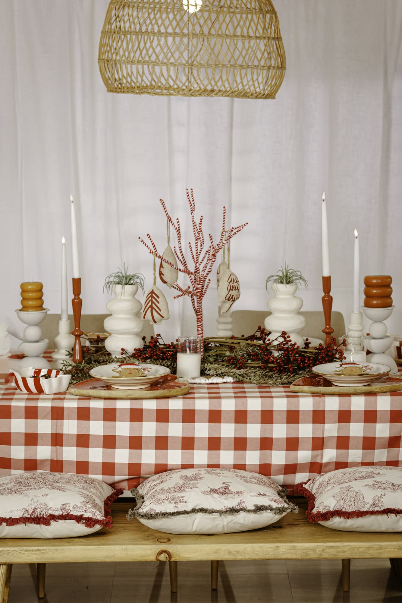 decoracion navidad divertida rojo 4