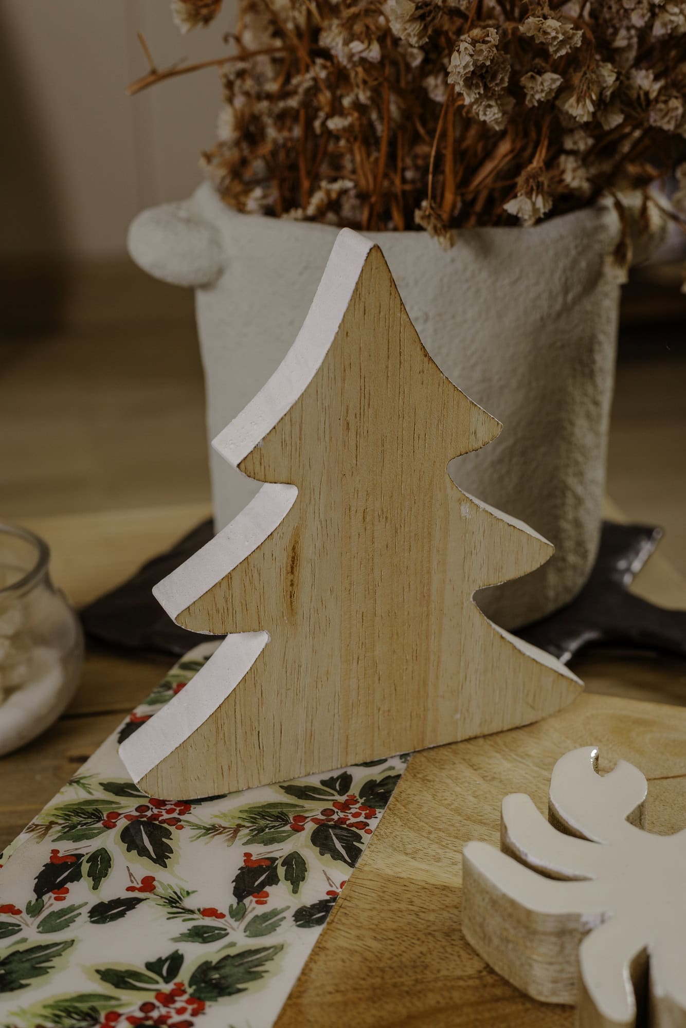 decoracion navidad elegante blanco 2