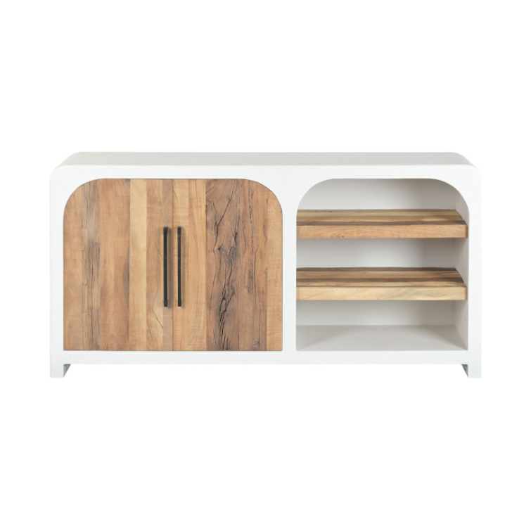 Aparador buffet madera cecilada hormigon 1