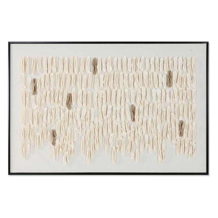 Cuadro Lineas papel mache (1)