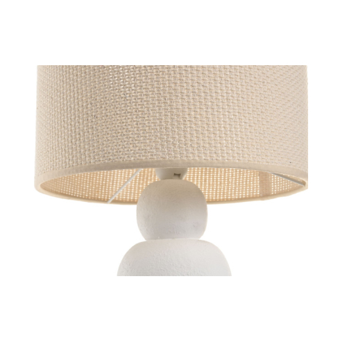 Lampara blanca escultura (4)