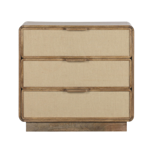 Comoda Mango yute 3 cajones