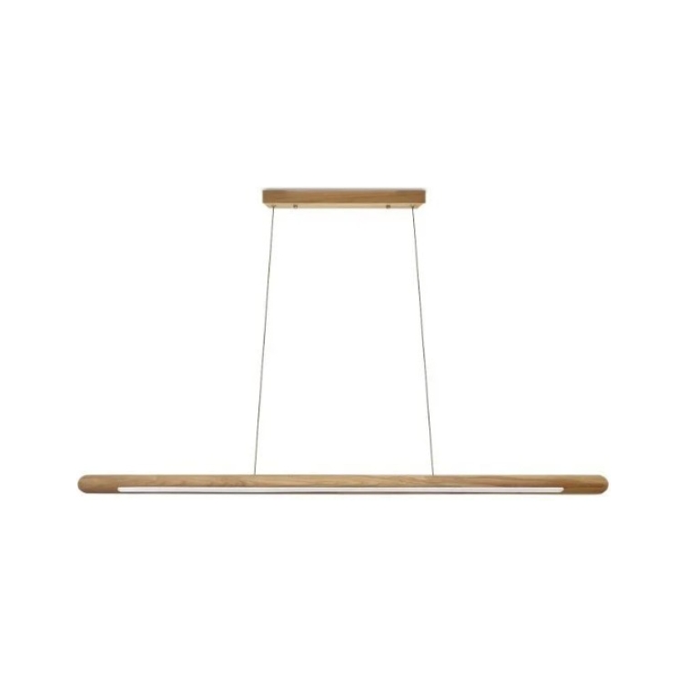 Lampara colgante madera