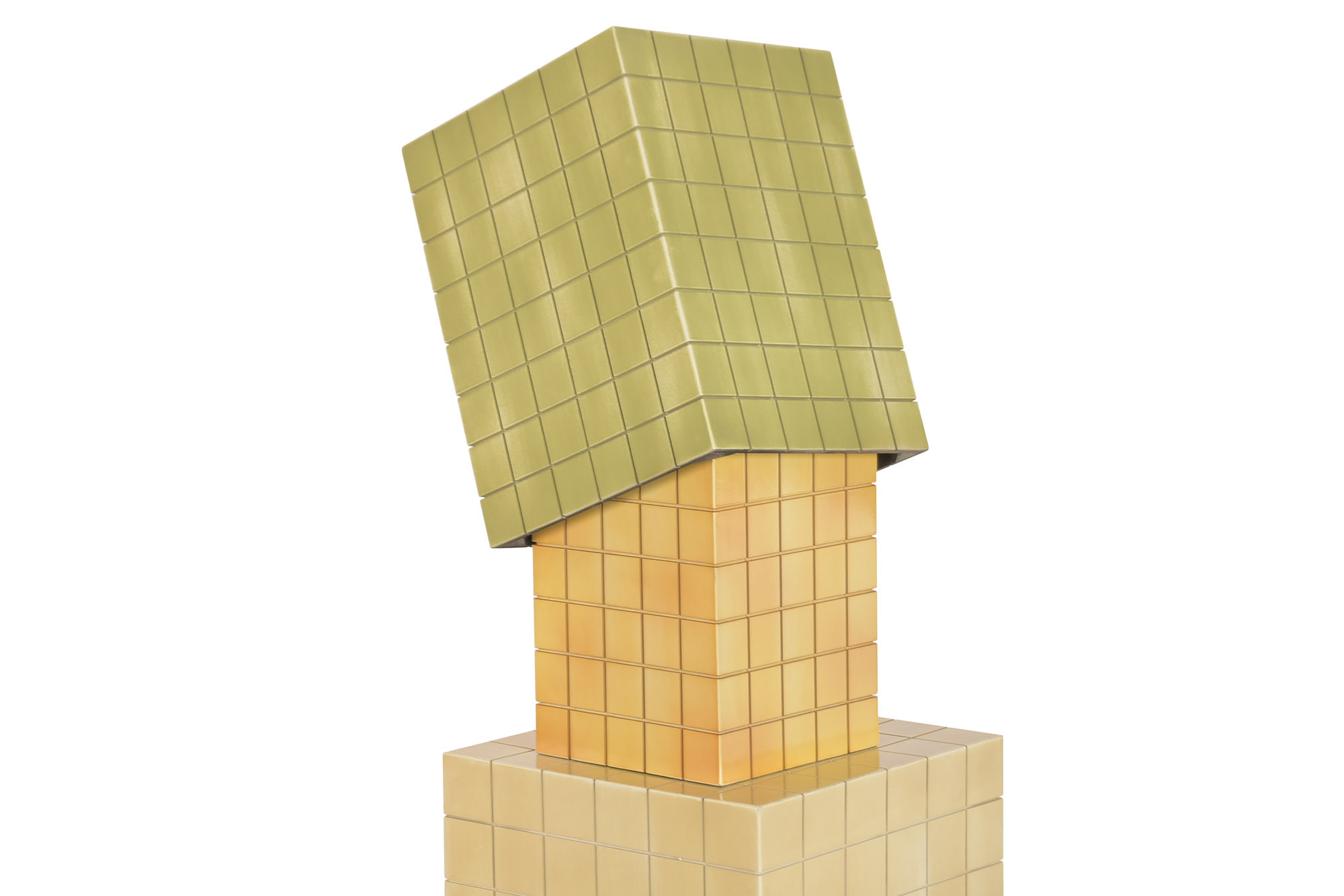 Pedestal madera color azulejo 6
